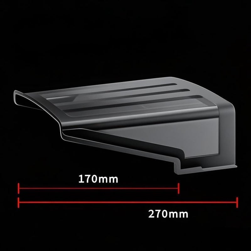 Coolotic Square Black CCTV Security Sun Rain Shade Camera Cover Shield Protective Roof for CCTV Outdoor Hikvision/Nest/Ring/Arlo/Dome/Bullet Surveillance Camera - Image 4